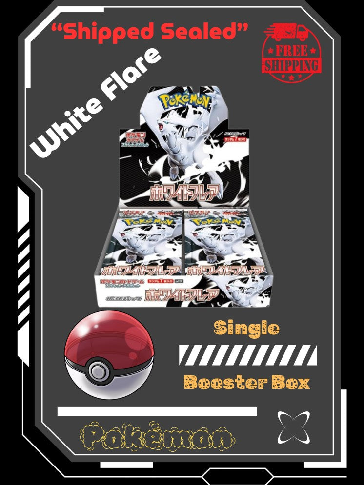 Japanese BLACK BOLT or WHITE FLARE Booster box
