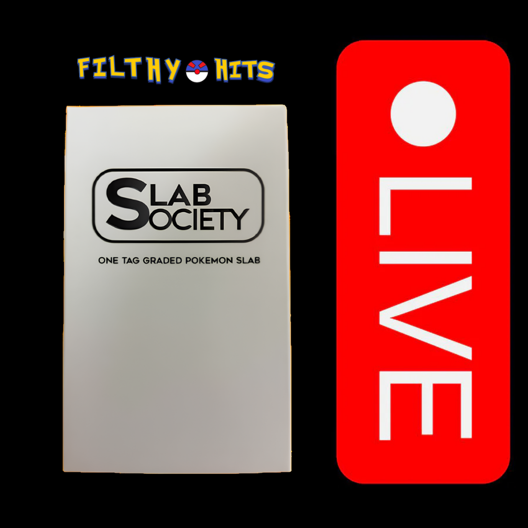 Slab Society - Authentic TAG Graded Pokemon Cards LIVE