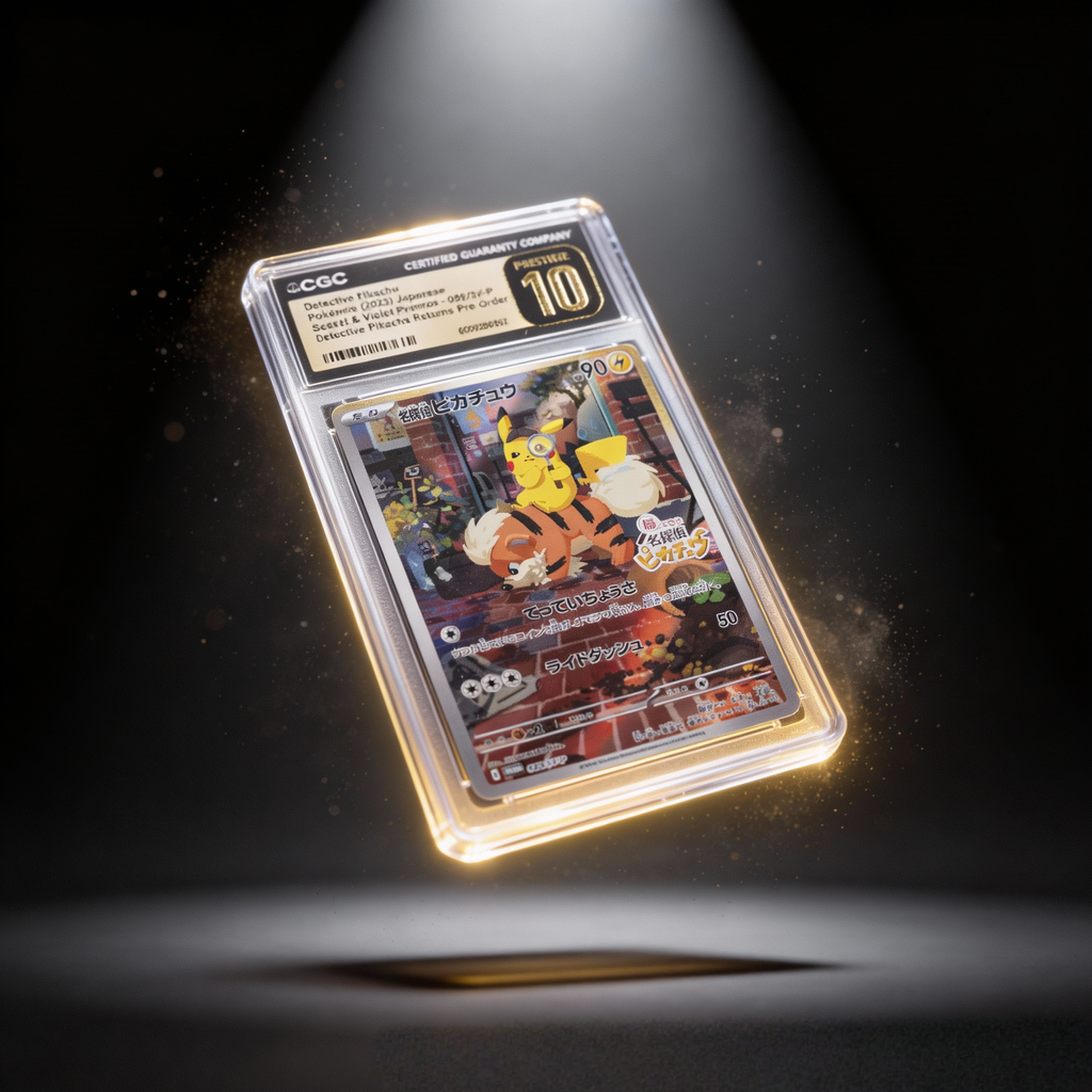 Mystery Hits-CGC GRADED POKEMON CARD (PRISTINE GUARANTEED) (AR+)