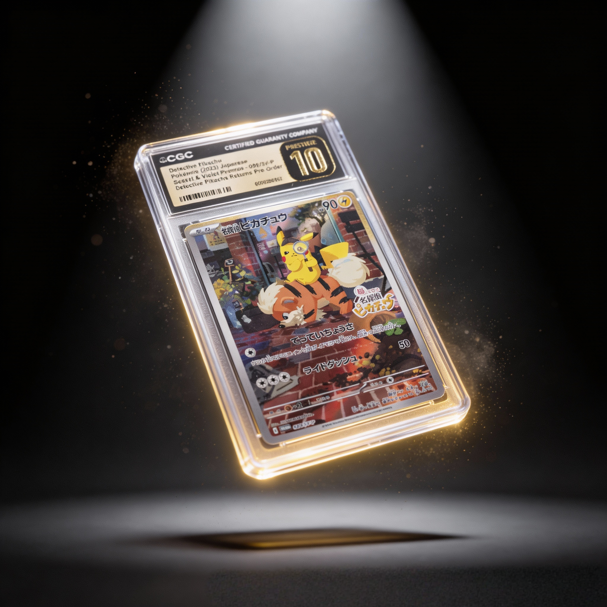 Mystery Hits-CGC GRADED POKEMON CARD (PRISTINE GUARANTEED) (AR+)