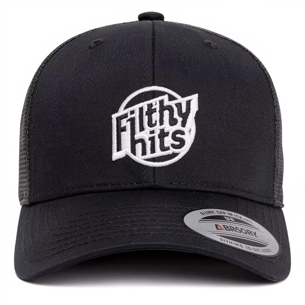 Filthy Hits Black Adjustable Hat