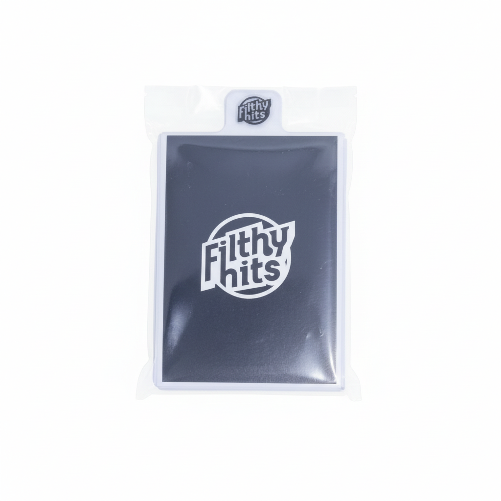 Filthy Hits Raw Card tabbed Sleeves