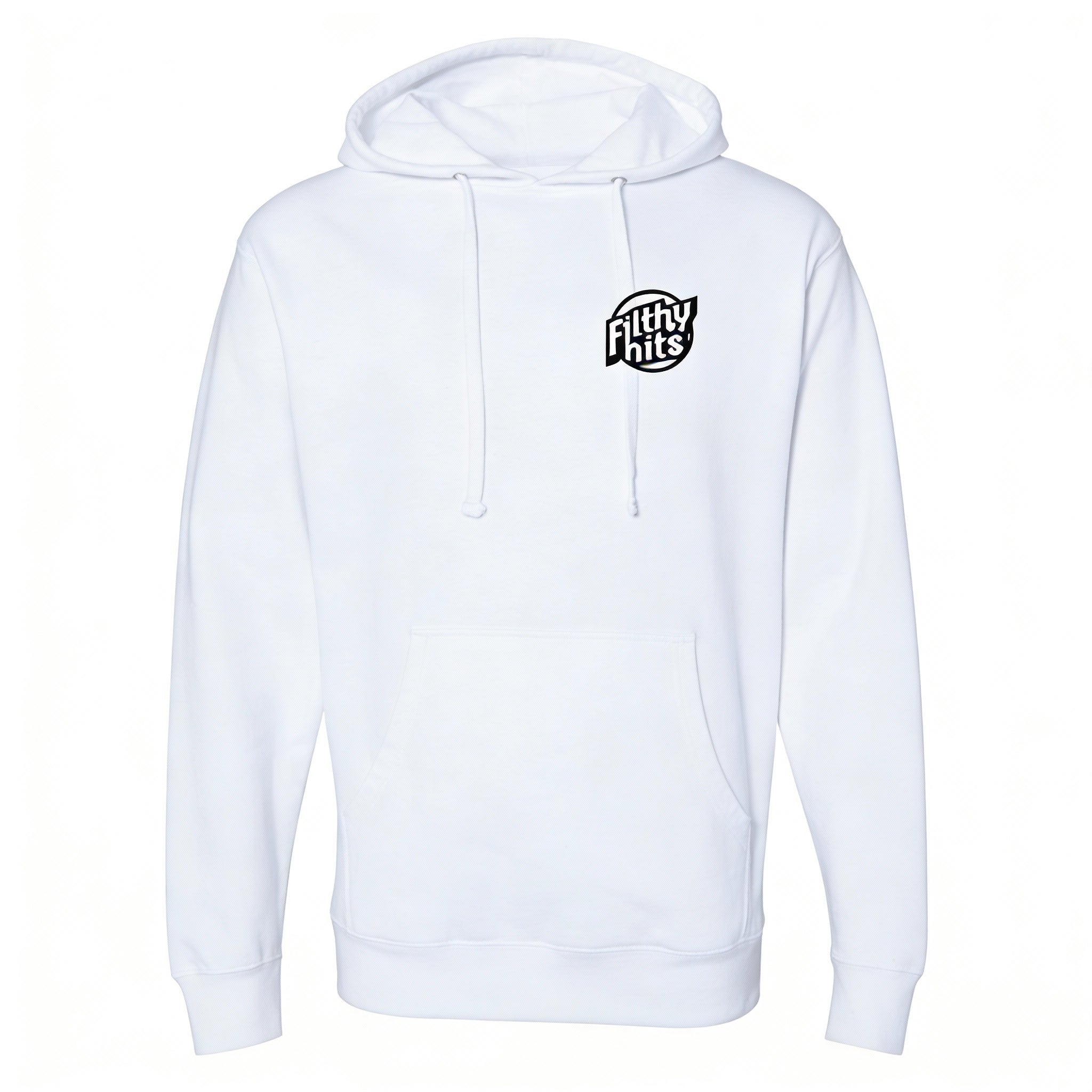 Filthy Hits White Hoodie